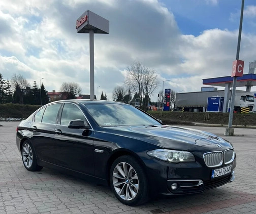 BMW Seria 5 cena 62999 przebieg: 139000, rok produkcji 2013 z Słupsk małe 106